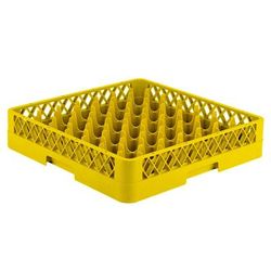 Vollrath TR-9-08 Rack-Master Glass Rack w/ 49 Compartments - Yellow