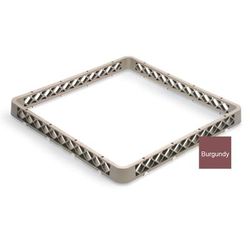 Vollrath TRA-21 Full Size Open Glass Rack Extender, Burgundy, Purple, 1 Dozen