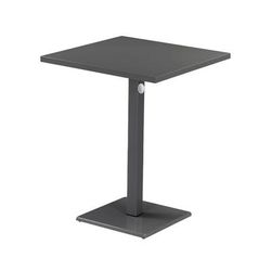 emu E473KH (22) 32" Square Lock Indoor/Outdoor Bar Table - Steel, Antique Iron