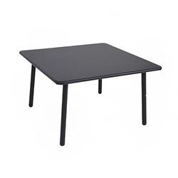 emu E526 (73) 28" Square Darwin Indoor/Outdoor Low Table - Steel, Cement, Powder-Coated Steel