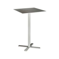 emu E528 (23) 28" Square Darwin Indoor/Outdoor Bar Table - Steel, Antique White, Powder Coated Steel