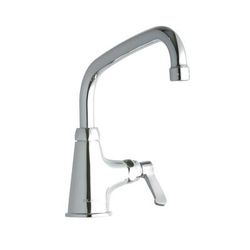 Elkay LK535AT08L2 Deck Mount Pantry Faucet w/ 8" Swing Spout & 2" Lever Handles, Chrome