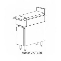 Vulcan VWT12 LP 12" Heavy Duty Range, Range Line Work Surface, Modular, Liquid Propane, Stainless Steel, Gas Type: LP
