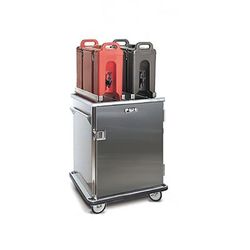 FWE OTR-15-MSWT 25 1/2" Mixer Table w/ All Stainless Steel Pan Slide Base, Mobile, 26 1/2"D
