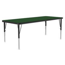 Correll A2436-REC-39-09-09 Activity Table w/ 1 1/4" High Pressure Top, 36"W x 24"D, Green