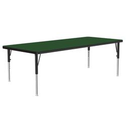 Correll A3060-REC-39-09-09 Activity Table w/ 1 1/4" High Pressure Top, 60"W x 30"D, Green