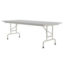 Correll CFA3060PX-15 60" Rectangular Folding Table w/ Gray Granite Top, 32"H
