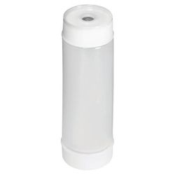 Tablecraft 12SV 12 oz Invertatop Squeeze Dispenser - Dual Opening, Natural