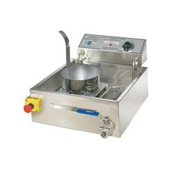 Gold Medal 8051D 17" Electric Funnel Cake Fryer w/ 3 Cake Capacity, 120v, Countertop, Stainless Steel