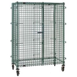 Eagle Group CSC2448E 51 1/4" Mobile Security Cage, 27 1/4"D, Green Epoxy