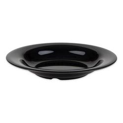 GET B-139-BK 13 oz Round Melamine Pasta Bowl, Black, 2 Dozen