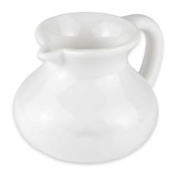 GET CM-302-PC-W 6 oz Creamer - Polycarbonate, White