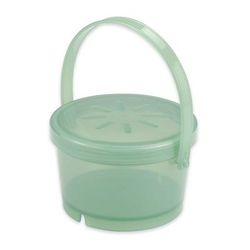 GET EC-07-1-JA Eco-Takeouts To Go Food Container, 9" x 9" x 3 1/2", Polypropylene, Jade, Green
