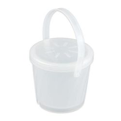 GET EC-13-1-CL Eco-Takeouts 4 1/4" Round To Go Food Container w/ 16 oz Capacity, Polypropylene, Clear