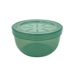 GET EC-23-1-JA 14 oz Side Dish/Soup Container w/ Lid - Polypropylene, Jade, Green