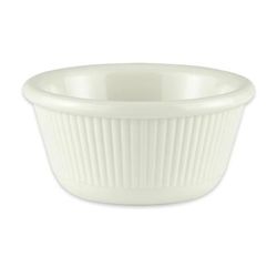 GET ER-403-IV 4" Round Ramekin w/ 4 oz Capacity, Plastic, Ivory, White