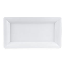 GET ML-109-W Rectangular Display Tray, 10 1/4" x 19", Melamine, White