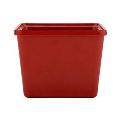 GET ML-149-RSP 2 qt Salad Crock, Melamine, Red