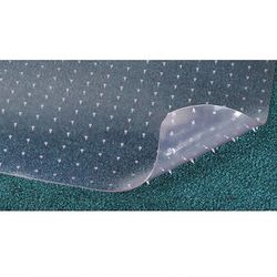 Cactus Mat 3548R-4 Anchor Runner - 4' x 50', Vinyl, Clear, Clear Vinyl, Roll