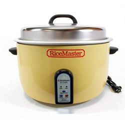 Town 57155 55 Cup Electric Commercial Rice Cooker/Steamer, One Touch, 230v/1ph
