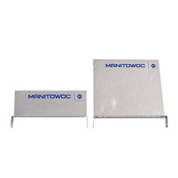 Manitowoc K00461 Ice Bin Scoop Holder - 1 3/10" x 2 3/4" Metal Frame, ABS Plastic Shield, Black | Manitowoc Ice
