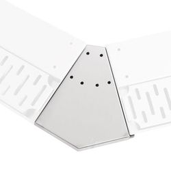 John Boos UBDR-45-OC-X 90Â° Outside Corner Filler for Bar Drink Rail