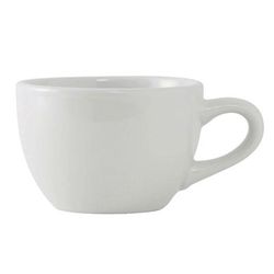 Tuxton ALF-0752 8 oz Alaska/Colorado Cup - Ceramic, Porcelain White