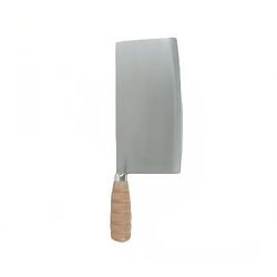 Thunder Group SLKF018 8 1/4" Ping Knife w/ Wood Handle, Cast Iron