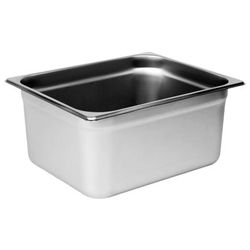 Thunder Group STPA3126 Half Size Steam Pan, Stainless Steel