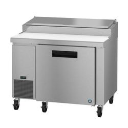 Hoshizaki PR46B 46" Steelheart Pizza Prep Table w/ Refrigerated Base, 115v, 1 Door, 46" W, Stainless Steel