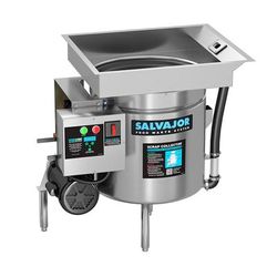 Salvajor S914 Scrap Collector, Scrapping, Pre-Flushing & Disposer, 3/4 HP, 208v/1ph, Stainless Steel