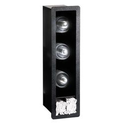 Dispense-Rite FMVDL-3 Dome Lid Organizer, Built-In, 3 Section, Polystyrene, Black