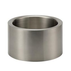Service Ideas PT2BS 1 1/2 gal Double Wall Cooling Tub - 11"D x 6"H, Stainless, Silver