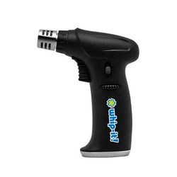 Whip-It! TC-STEA-05 Butane Culinary Torch - Piezo Ignition, Adjustable Flame, Black