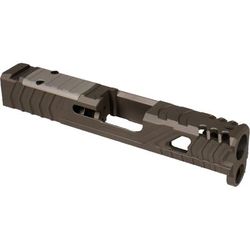 Shark Coast Tactical Method Custom Stripped Pistol Slide Glock 43x Black 100-006-0300-01