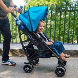 Summer Infant 3D One Umbrella Stroller - Geometric Blue