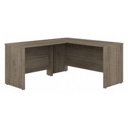 Bush Business Furniture Studio C 60W x 24D L Shaped Desk with 42W Return in Modern Hickory - Bush Furniture STC051MH