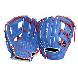 Easton Future Elite FE11 11" Youth Baseball Glove - Left Hand Throw Royal/Red