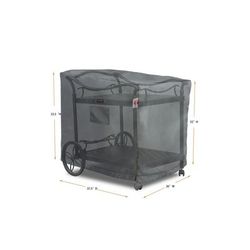 Tea Cart Cover - Shield Titanium - Comfort Care COV-TOT
