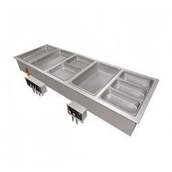 Hatco HWBI-5D 2403 Drop-In Hot Food Well w/ 5 Full Size Pan Capacity, 240v/3ph, Stainless Steel
