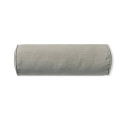 Sunbrella Welted Outdoor Bolster Pillow - Silver - Grandin Road