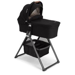 Nuna MIXX Series Bassinet + Stand - Caviar