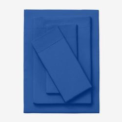 BH Studio Extra-Deep Sheet Set by BH Studio in Ocean Blue (Size CALKNG)