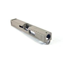 Gun Cuts Viper Slide for Glock 19 Optic Cut Desert Sand GC-G19-VIP-DSA-RMR