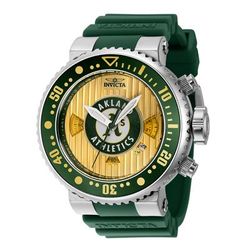 Invicta MLB Oakland Athletics Men's Watch - 52mm Green (42379)