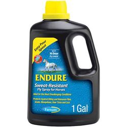 Endure Sweat-Resistant Fly Spray for Horses, 128 fl. oz., 128 FZ