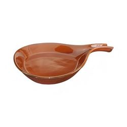 ITI FPS18-CR 18 oz Serving Skillet - Ceramic, Caramel, Handle, Brown