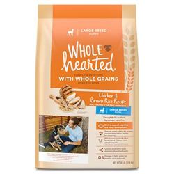 Whole Grains Large Breed Puppy Chicken Dry Dog Food, 30 lbs.