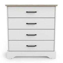 Commode 4 tiroirs blanche - L84,70 cm