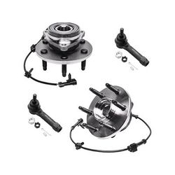 2000 Chevrolet Tahoe Front Wheel Hub Assembly and Tie Rod End Kit - Detroit Axle